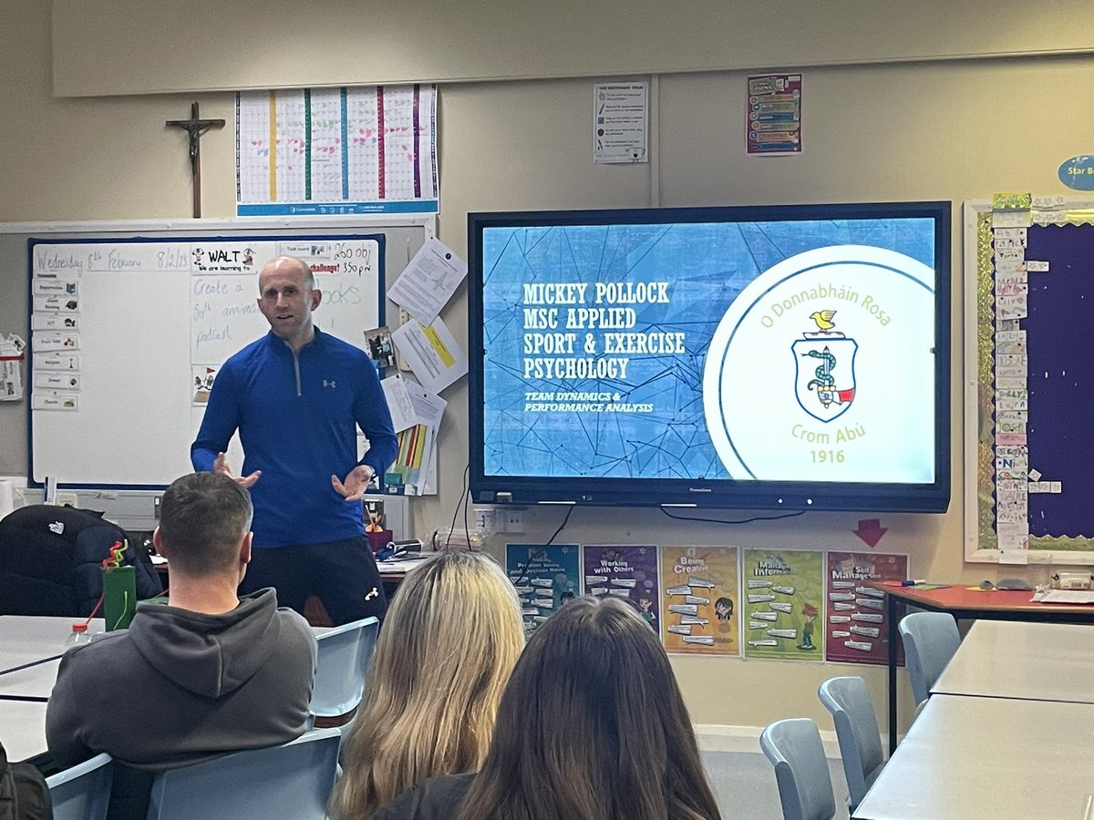 RossaGACBelfast's tweet photo. Thanks to @_MickyP_ for facilitating an excellent sports psychology session with our senior camogs. It was a tremendous insight into how success on the pitch needs to be complimented with many other factors off it. We aim to cover all bases in our quest for success this year! https://t.co/TIhxkMJUIc
