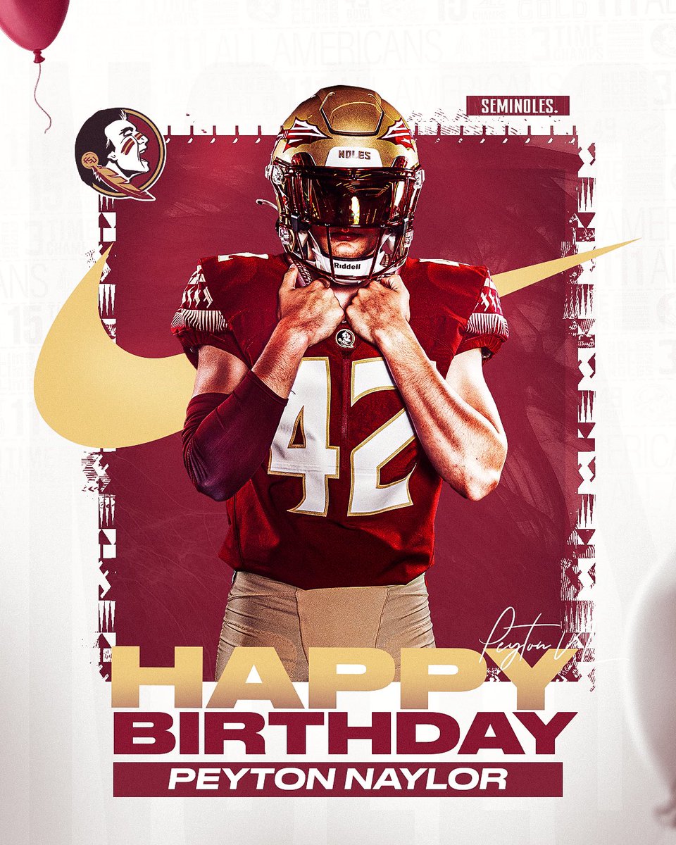 FSUFootball's tweet photo. Happy birthday, Tatum and Peyton!

#NoleFamily https://t.co/yXndtjCQAO