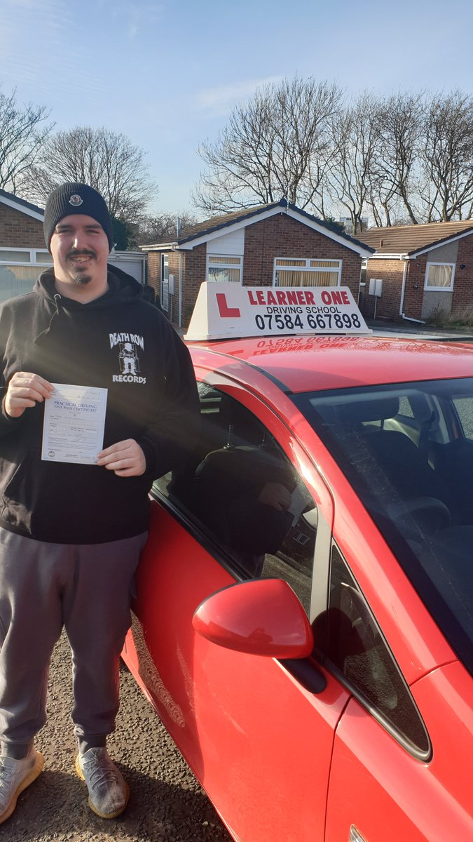 Learner1driving's tweet photo. Aaran Kernaghan..Amazing result on test. ZERO faults, first time PASS! https://t.co/NqAzlfVf5D