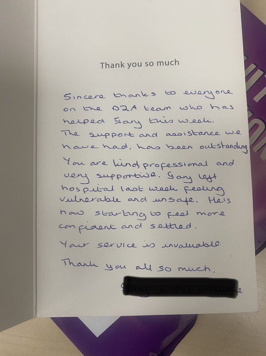 Lovely for the team to receive such great compliments….. well done team, continue to do the amazing work you do every day for the #harphurhey community 🤍
