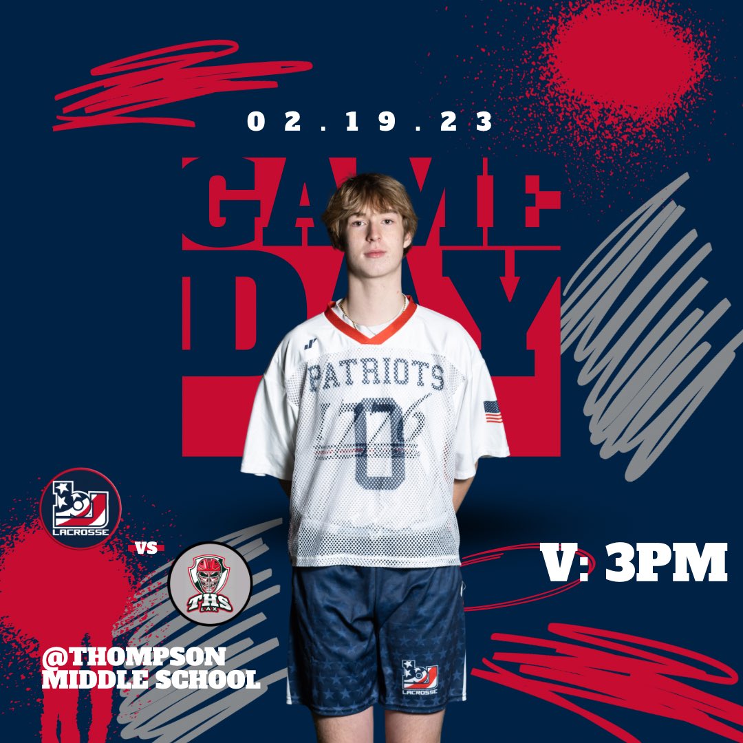 It’s Game Day Baby!! Our varsity team takes on Thompson at 3pm today! Let’s go! 🥍🥍🥍

#lacrosse <a href="/BhamLax/">GBYLA</a> #lax4life <a href="/BobJonesHigh/">Bob Jones Patriots</a>