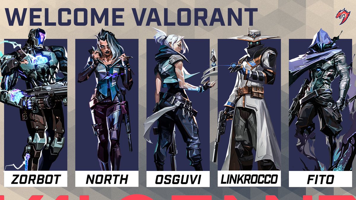 VALORANT x RED 2023 

🧑🏻‍🏫 • <a href="/GrefuVal/">Grefu</a> 

🍮 • @ZorB0t
🧱 • <a href="/_northw/">n0rth</a>
⌛ • <a href="/OsGuVii/">OsGuVii</a>
🐑 • <a href="/LinkrocoVAL/">KH7 Linkroco🍀</a>
🪨 • <a href="/FitoManuLopez/">Fito</a> 

#FireNation 🔥🐉