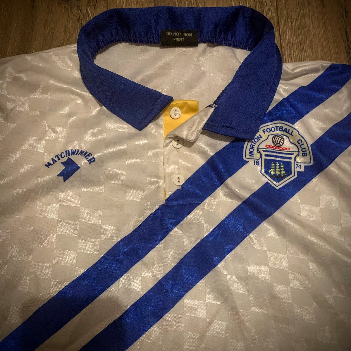 👀👋 <a href="/Morton_FC/">Greenock Morton</a> 

We will be giving this original Greenock Morton shirt away when we hit 4,000 followers! 🤯

All you have to do to enter is:
♻️ Retweet
💙 Like
👇 Tag 3 friends

Winner announced at 4k 🤌

#MatchWinner #MortonFC #GreenockMorton
