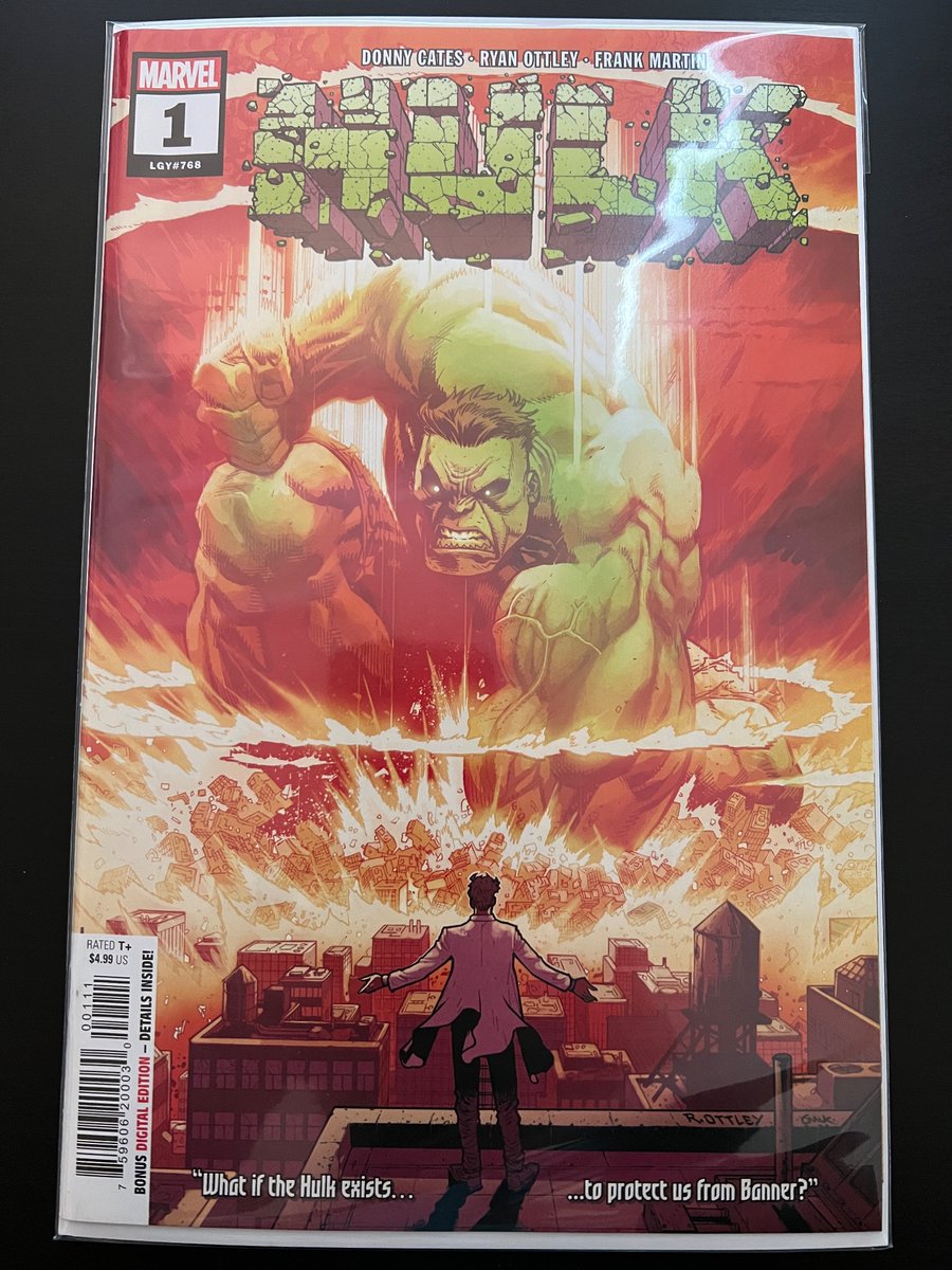 EvolutionOfStan's tweet photo. From November 2021. The hype for #Hulk was huge, especially with @Doncates and @RyanOttley as the creative team. Been bagging and boarding #comicbooks for 1.5 hours now and roughly halfway through the backlog. https://t.co/MfeLs9Rtjo