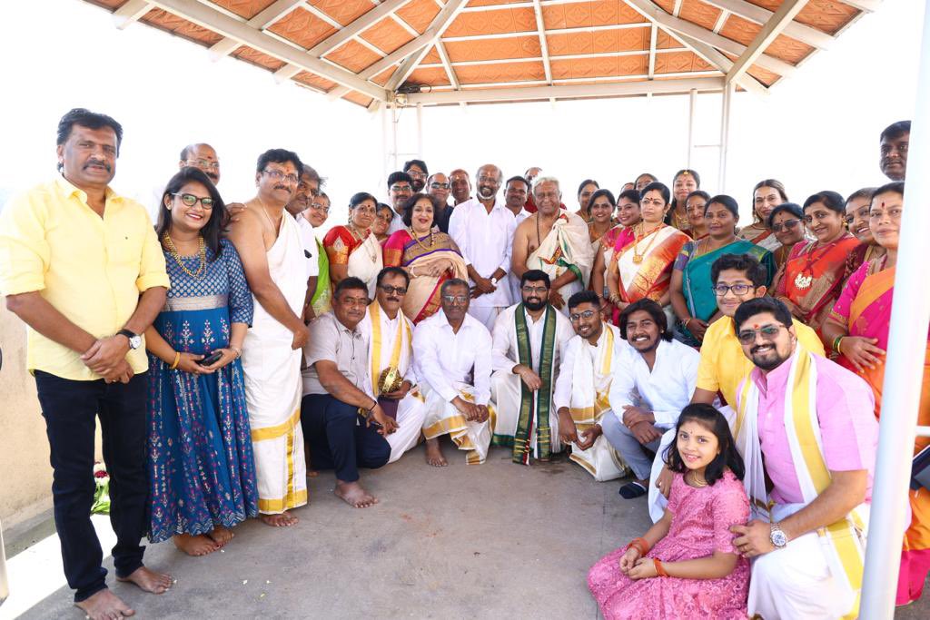 Had the happiness of celebrating the 80th birthday of my brother Sathyanarayana Rao Gaikwad and the 60th birthday of his son Ramakrishna on the same day with my family … felt blessed to shower gold on this golden heart which made me who I am today 🙏🏻 thankful to god.