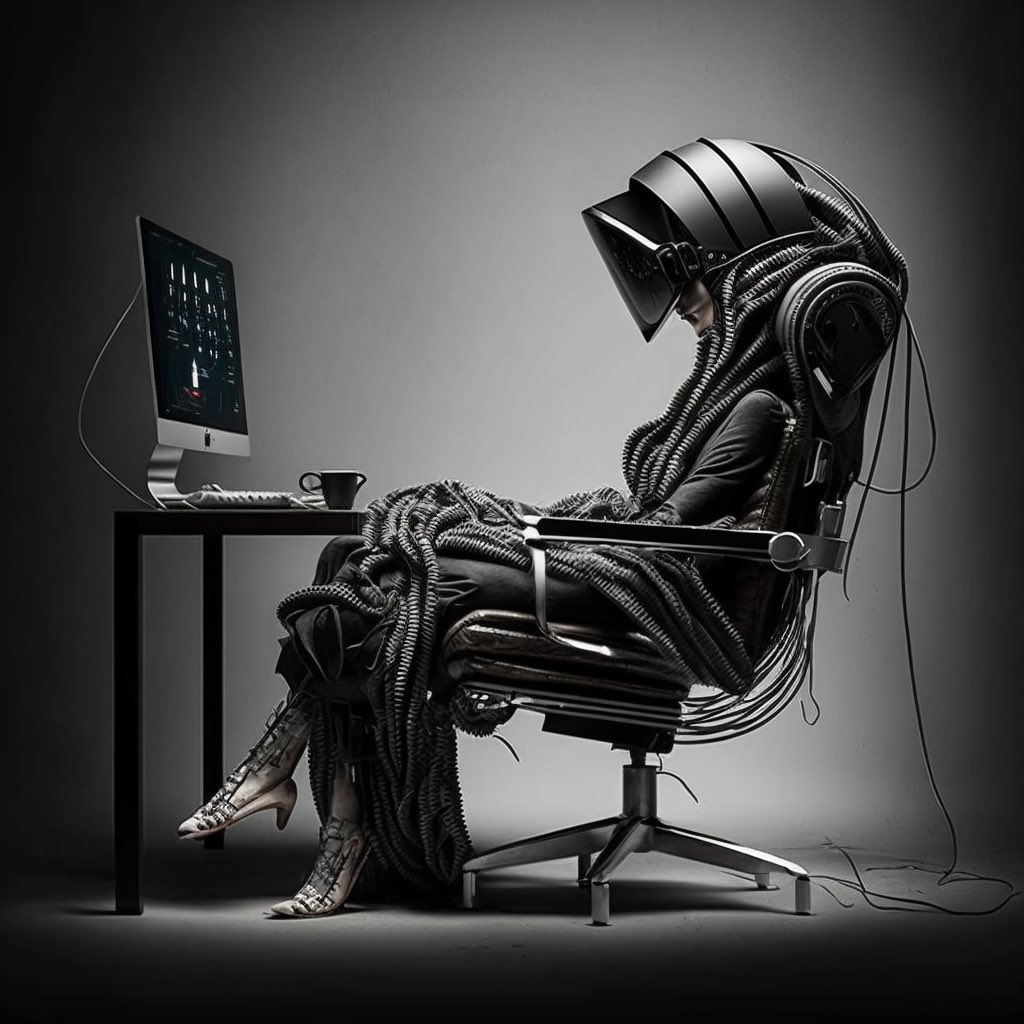 tav_logos's tweet image. What is your weekly screen time?!

- I must confess, I’m guilty of overusing. 

9+hr/day, weekly average.

Drop in the comments, what’s your number ?! 

#FunFAM 🍄
#KeepItSimmple 🎩
#ChopChop 🪓

#midjourneyAi