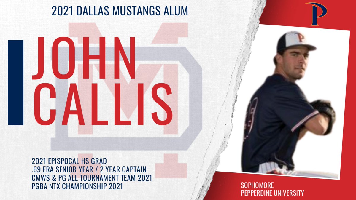 MustangsDallas's tweet photo. Don’t miss this Mustangs Alum making big waves at Pepperdine this Spring 🐴⚾️
@johncallis3
@ESDBaseball
@PeppBaseball https://t.co/CwEDF1VeaT