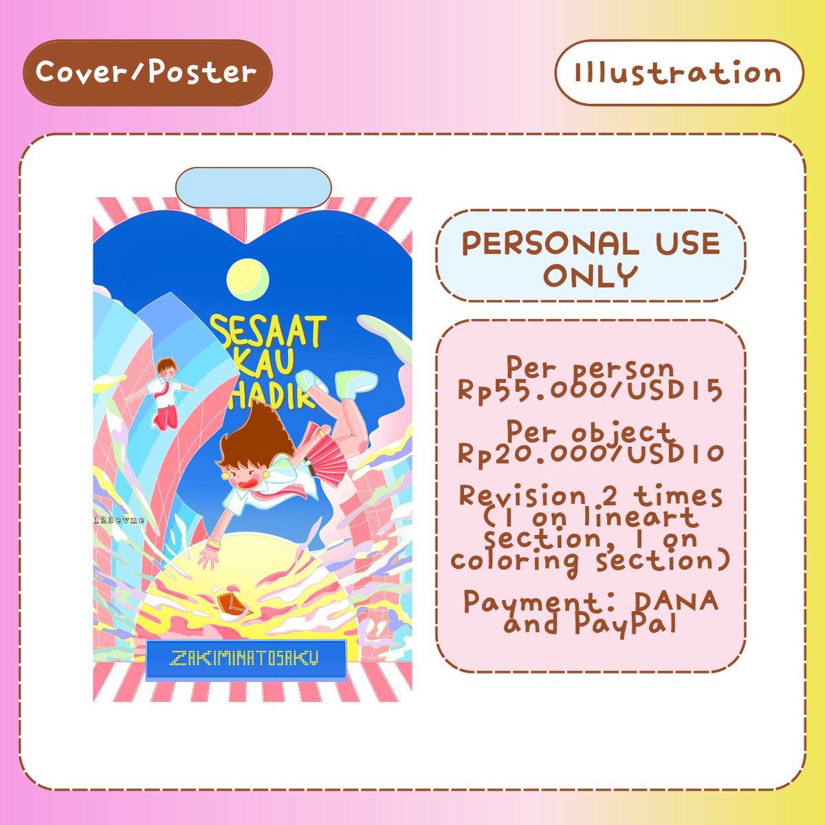 Evne ✨️ Jasa Desain dan Ilustrasi tweet media