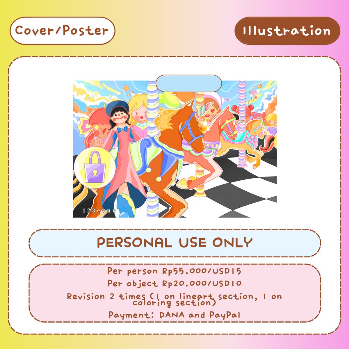 Evne ✨️ Jasa Desain dan Ilustrasi tweet media