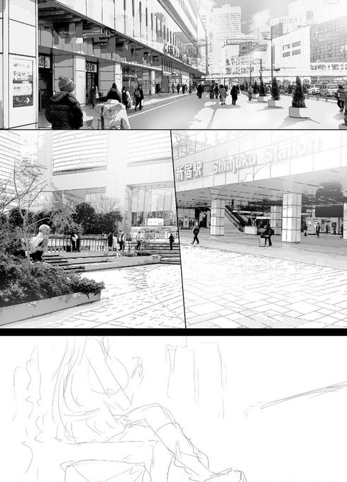 次回の新作で自分達で取材撮影してきた資料から背景を手探り中。
次回作は夏日の新キャラで"なんか少しリアルにありそうな、あったらいいな、シンプルな"汗だくなエロいパパ活中出しものです。取材写真は軽く1500枚超えました笑 