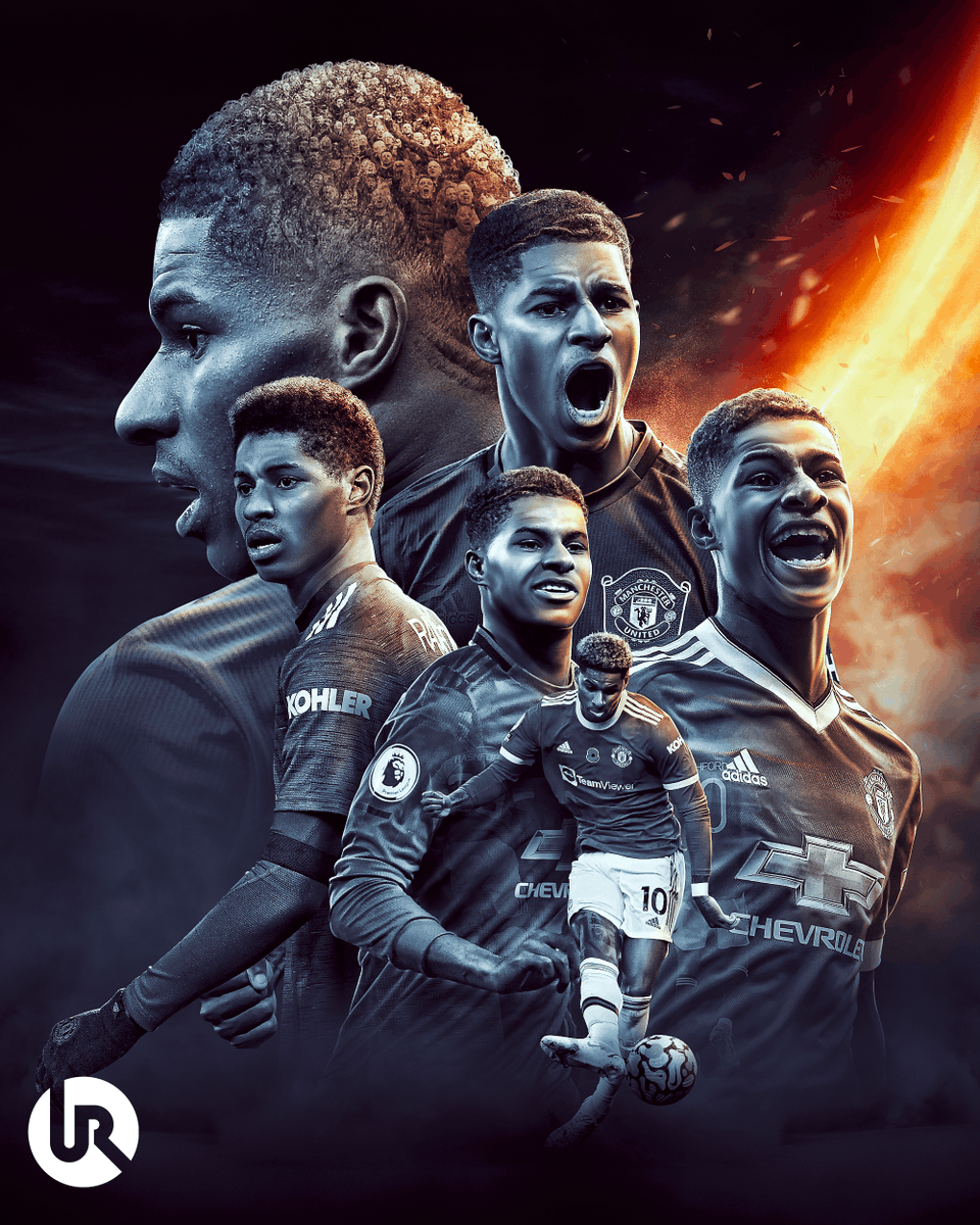 utdreport's tweet photo. Marcus Rashford is the first Manchester United player since Wayne Rooney to score in 7 successive home Premier League games https://t.co/hlh1b2eZPX