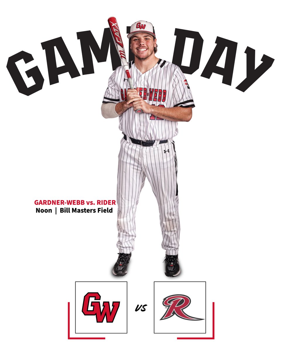 Gardner-Webb Baseball (@gwubaseball) on Twitter photo Get to the yard! <a href="/GWUBaseball/">Gardner-Webb Baseball</a> series finale Sunday vs Rider. High Noon. Be there!! #BornToRun Get to the yard! <a href="/GWUBaseball/">Gardner-Webb Baseball</a> series finale Sunday vs Rider. High Noon. Be there!! #BornToRun