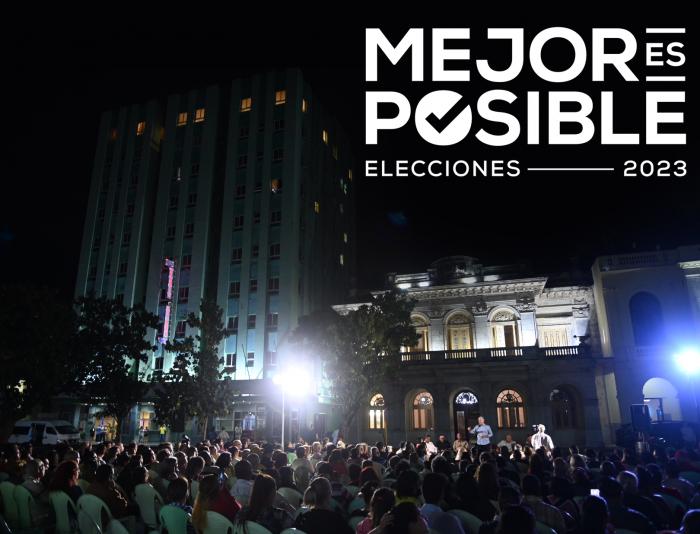 Rafaelng54's tweet photo. Los candidatos t Diputados intercambian con el pueblo sobre las principales dificultades, ratificando la voluntad de seguir venciendo, porque #MejorEsPosible https://t.co/oR8gctreZf