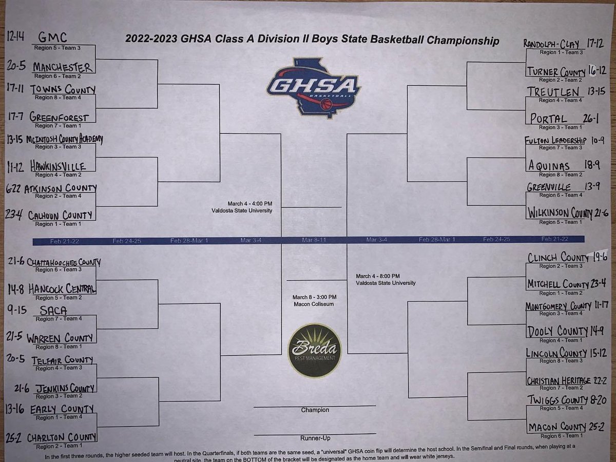 1ST ROUND OF GHSA STATE PLAYOFF, THE EAGLES WILL FACE OFF AGAINST DOOLY CO BOBCATS!!! GAME TIME TBA BY MONDAY!!! SURVIVE AND ADVANCE!!! #GHSA #PLAYOFFS #EagleNation💙❤️🦅🦅