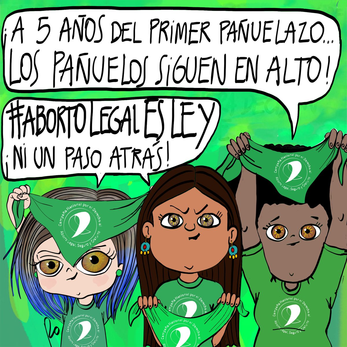 #19f #díadeacciónglobalporelaccesoalabortolegalyseguro #diadeaccionverdeporelderechoalaborto 💚💜💚💜💚
<a href="/CampAbortoLegal/">#EsLey #SeguimosEnCampaña💚</a>