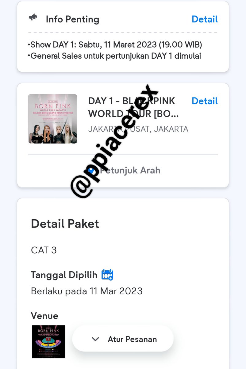 ppiacerex's tweet photo. @diorgoldenchild @BTSMISSERS numpang ya ka☺️

[HELP RT]

Ini di jual 1.9jt aja, kalo ada yg mau dm yaaah.

WTS Born Pink in JKT
1 Ticket / Cat 3 / Day 1

⚠️⚠️ UNDERPRICE⚠️⚠️
✅️ Tiket atas nama sendiri
✅ Di urus sampe fisik 
✅️ Bisa dicicil sampai hari H https://t.co/dc9TE4YiMP