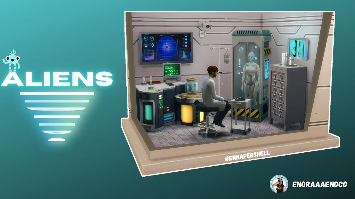 DameEnoraaa's tweet photo. Challenge #Ennafebshell de @Ennamora_
Jour 19 : "Alien"
ID : ENORAAAendCO
No cc
#Sims4 
#ShowUsYourBuilds 
#maxisfav
@The_simslabs https://t.co/IlfIvRAAH6