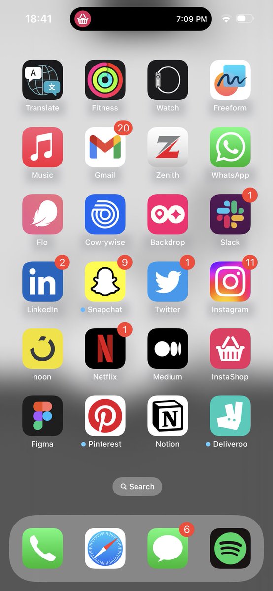 _Oyeyinka's tweet image. @InstaShopUAE making good use of the dynamic island, love it!