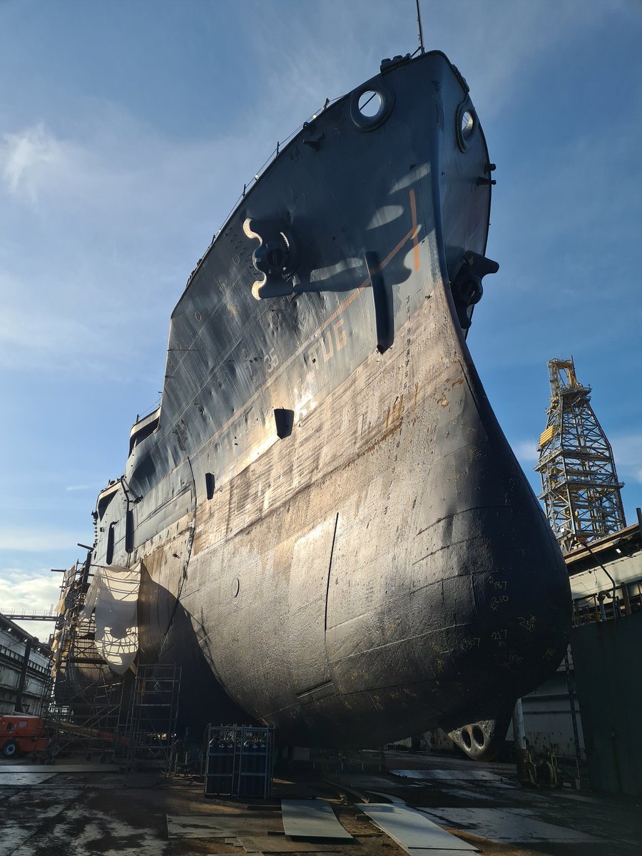 Now there's a sight you don't see every day... <a href="/Battleship_TX/">Battleship Texas</a>