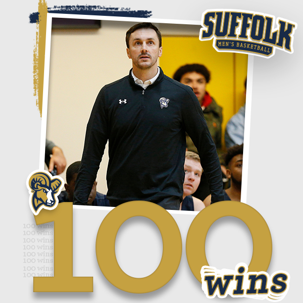 Suffolk Athletics (@gosuffolkrams) on Twitter photo #RamNation after further research & review <a href="/JeffJuron/">Jeff Juron</a> is the 4th coach of <a href="/suffolkmbb/">Suffolk Men's BBall</a> to reach the 💯 win mark at <a href="/Suffolk_U/">Suffolk University</a>
He achieved the feat in just 8 seasons (190 games), the fastest season-wise for any coach of the program to reach the milestone
#d3hoops #CCCMBB #RamNation after further research & review <a href="/JeffJuron/">Jeff Juron</a> is the 4th coach of <a href="/suffolkmbb/">Suffolk Men's BBall</a> to reach the 💯 win mark at <a href="/Suffolk_U/">Suffolk University</a>
He achieved the feat in just 8 seasons (190 games), the fastest season-wise for any coach of the program to reach the milestone
#d3hoops #CCCMBB