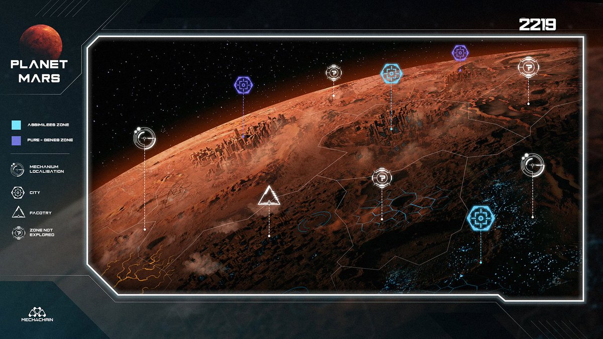 Mechalands are one of the many possible entry points to <a href="/2219project/">2219</a> 

Holders will have privileged access. 

We will tell you more about it in the coming weeks.