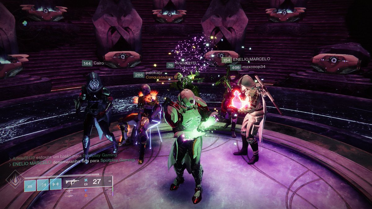 spotplaygaming's tweet photo. RAID Escola รltimo Desejo com Trรชs Mil Vozes (incluindo a minha kkk) Rotaรงรฃo da semana concluรญda com sucesso.
Muitas risadas e aprendizado com os membros do canal! Parabรฉns aos envolvidos!
Bora Jardim?
#Destiny2 @destinygamebr #destiny2brasil #destinyraid #destinymoments https://t.co/soSLuA6Gwq