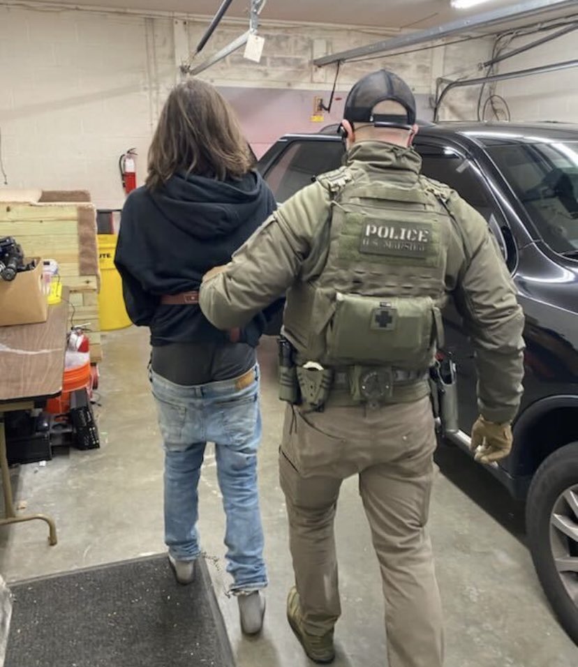 KeeleyFox29's tweet photo. Now in custody at @PhillyPolice headquarters. @FOX29philly https://t.co/IYSBxY5EAS