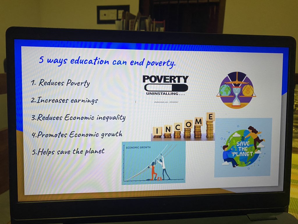 UmAyyoob's tweet photo. #Y8 student Nuhad explores #sdg4 #QualityEducation and #education being the key to #alleviatepoverty @JenWilliamsEdu @koentimmers @EduTechOne @imanacad @TheGlobalGoals #GoalsProject #edulk #SriLanka https://t.co/nHFPccPAxK
