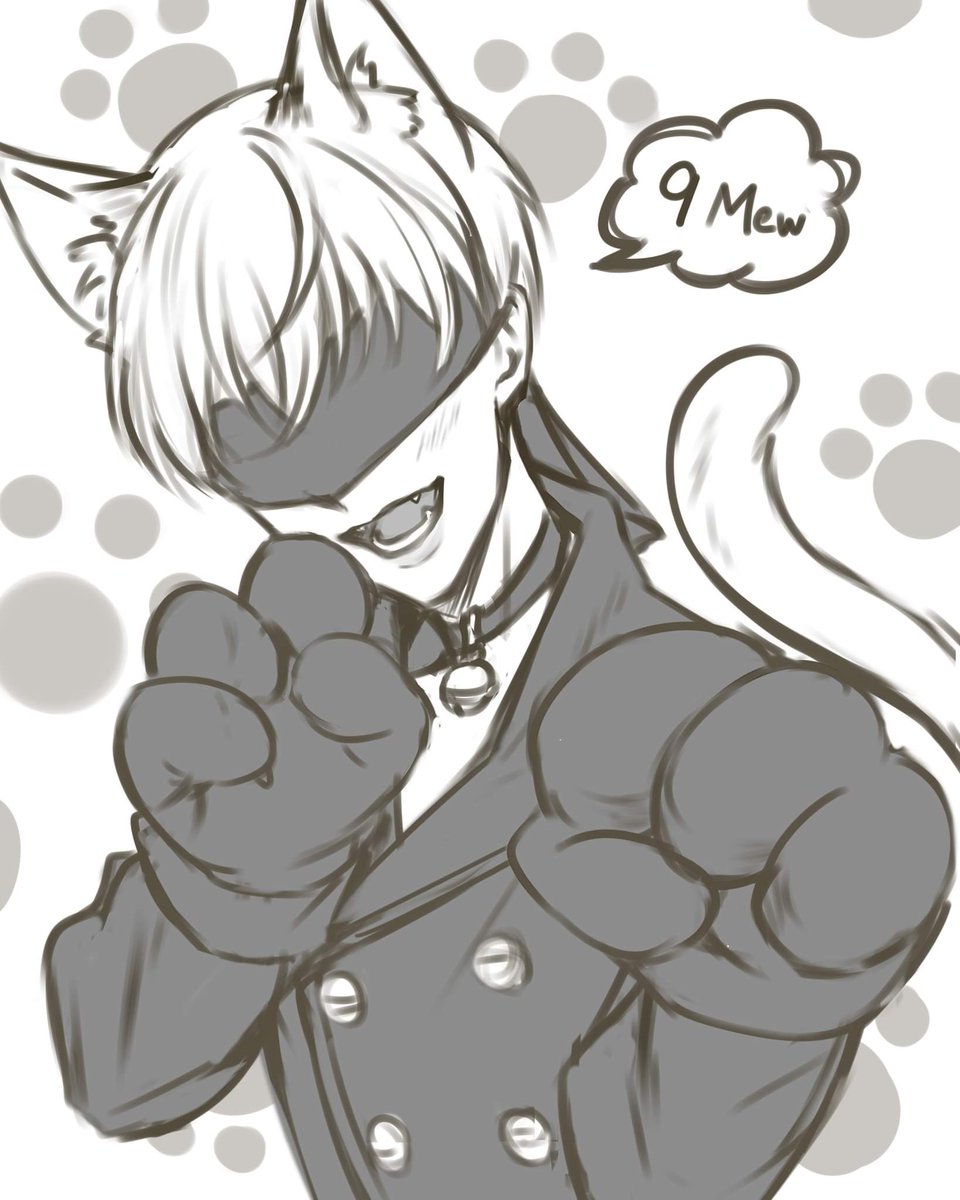 9Mew? Mew S?
#NieRAutomata
#ニーアオートマタ 