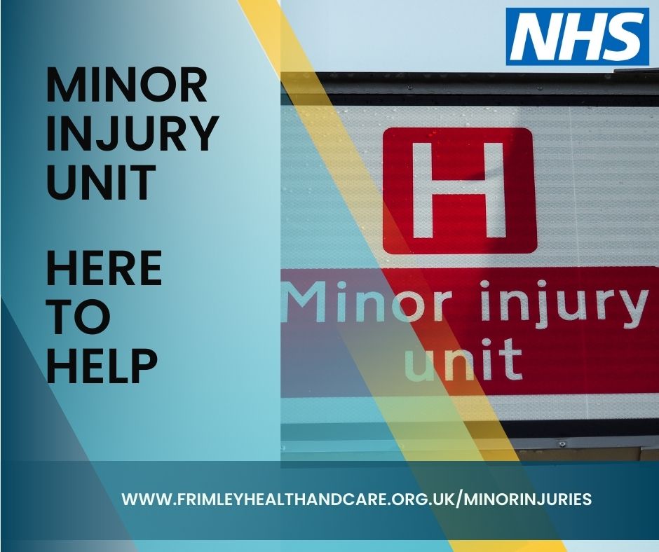Make sure you #KnowWhereToGo when you’ve got a minor injury. Bracknell Minor Injury Unit is open 7 days a week from 8am to 8pm. You can attend for things such as sprains, broken limbs cuts, grazes and scalds and burns. orlo.uk/Y0mwY