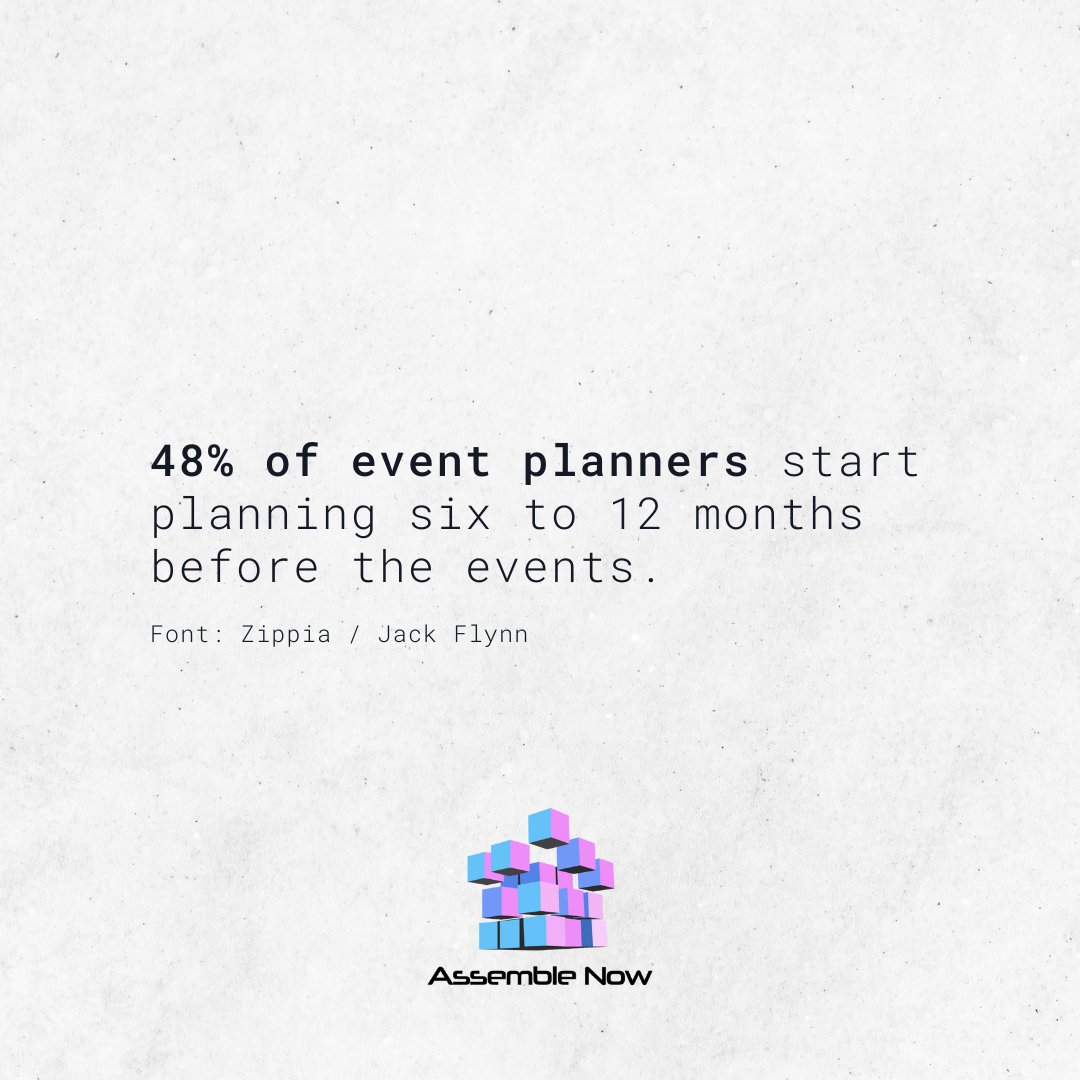 Events need to be thoroughly planned to achieve a seamless execution

#Events #eventsplanning #eventsmanagement #assemblenow