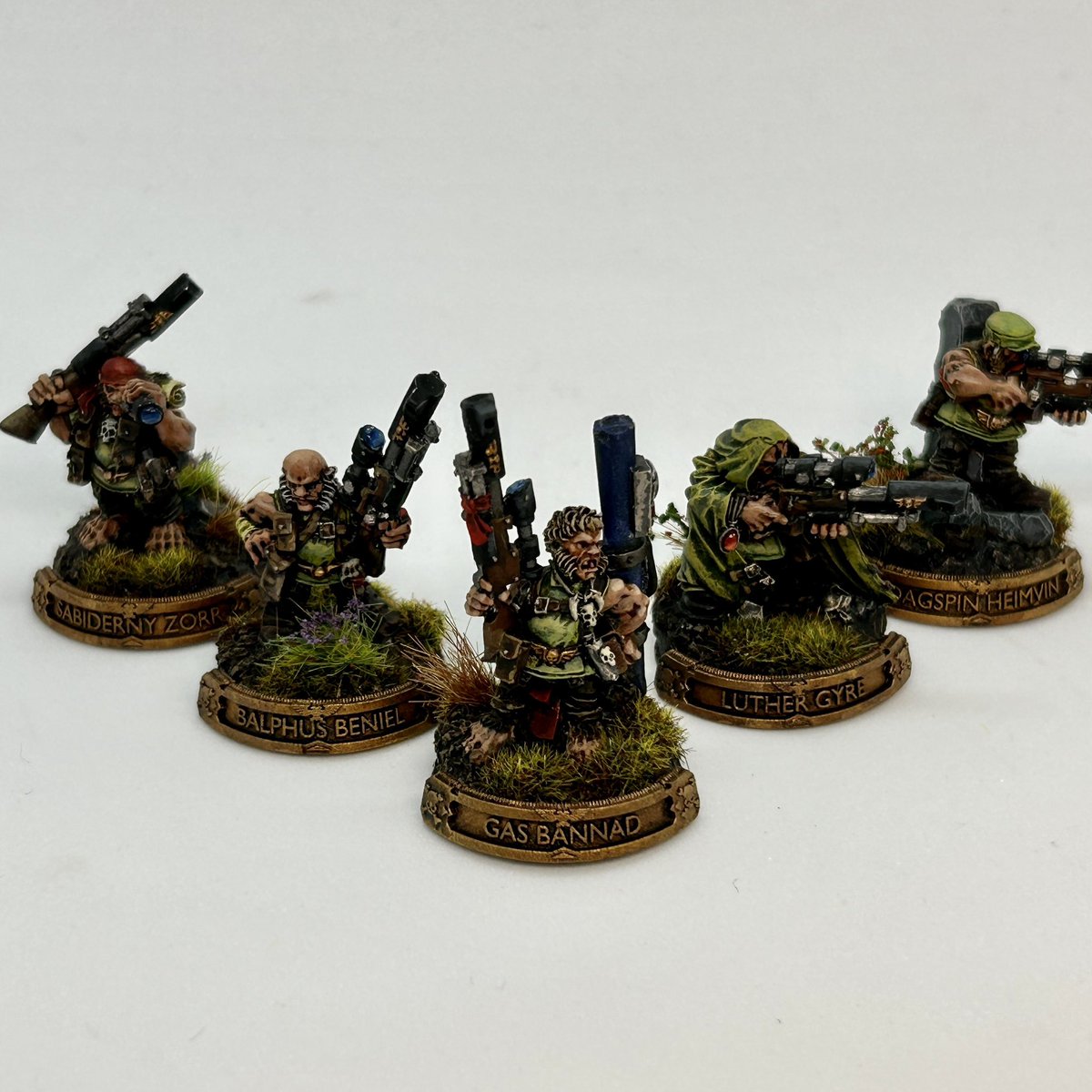 100tungamer's tweet photo. The Imperiums little helpers! Ratlings!
#warhammercommunity #warhammer40k #ratlings #100tungamer #gamesworkshop #gamesworkshop40k #minipainting #paintingminiatures #hobby #hobbypainting #ratlingsnipers #fyp #fypシ https://t.co/PY50yfhdYL