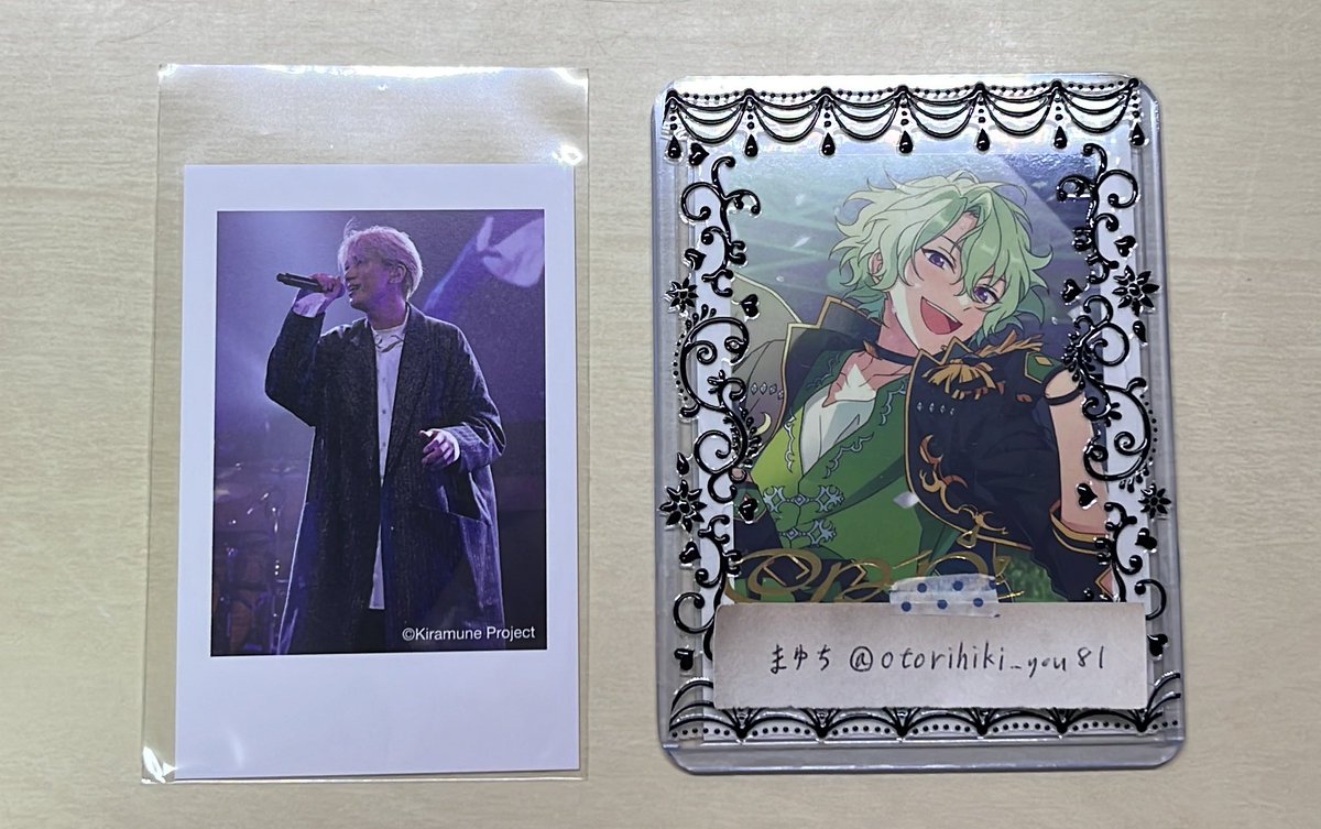 【新品・未開封】江口拓也　直筆サイン入り　アクリルパネル　ラッフル　チェキ 江口拓也 EGUCHI屋 ラッフルくじ 直筆サイン入りアクリルパネル