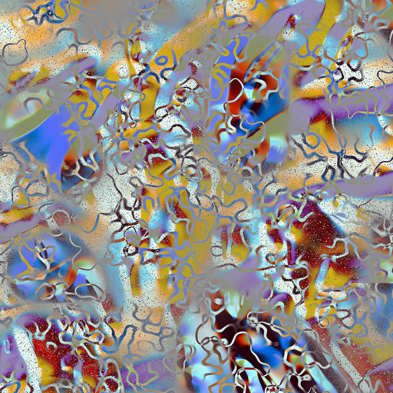 Pandorea Loops

Recent digital collage, made by generating feedback loops and multiple layers of noise interacting with each other. 

#NFT #Cardano #generativeart