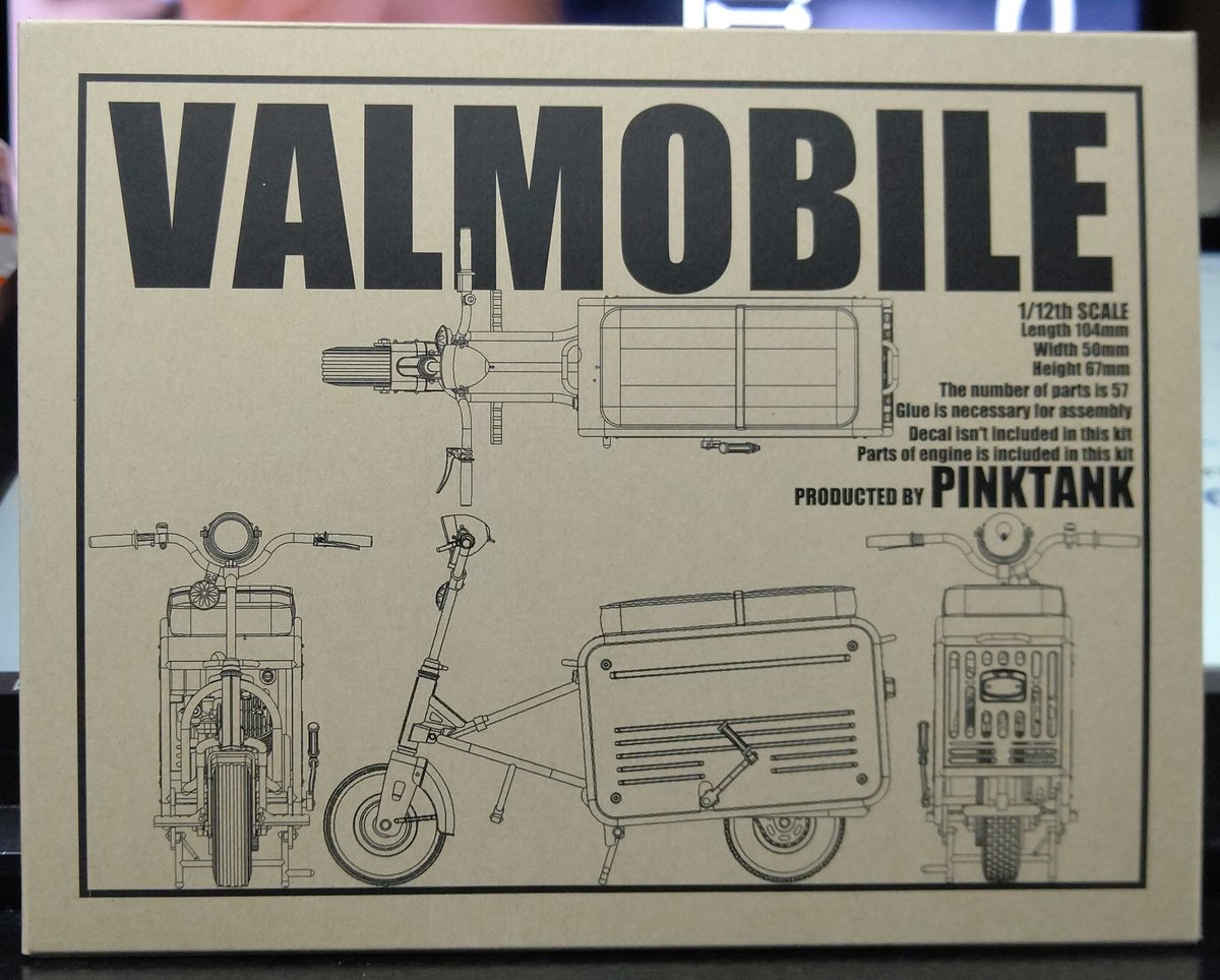 matagi117's tweet photo. #PINKTANK ってメーカーの 1/12 #VALMOBILE のプラモデルを買いました。プラモですが、インジェクション・プラによるガレージキット的な製品で、1/12スケールで3,300円(税込み)とお値段は少々お高めです
WFにも出店されてるディーラーなので、当日買おうと思っていたのにコロッと忘れていて帰ってから https://t.co/DhlFkLzZ4H