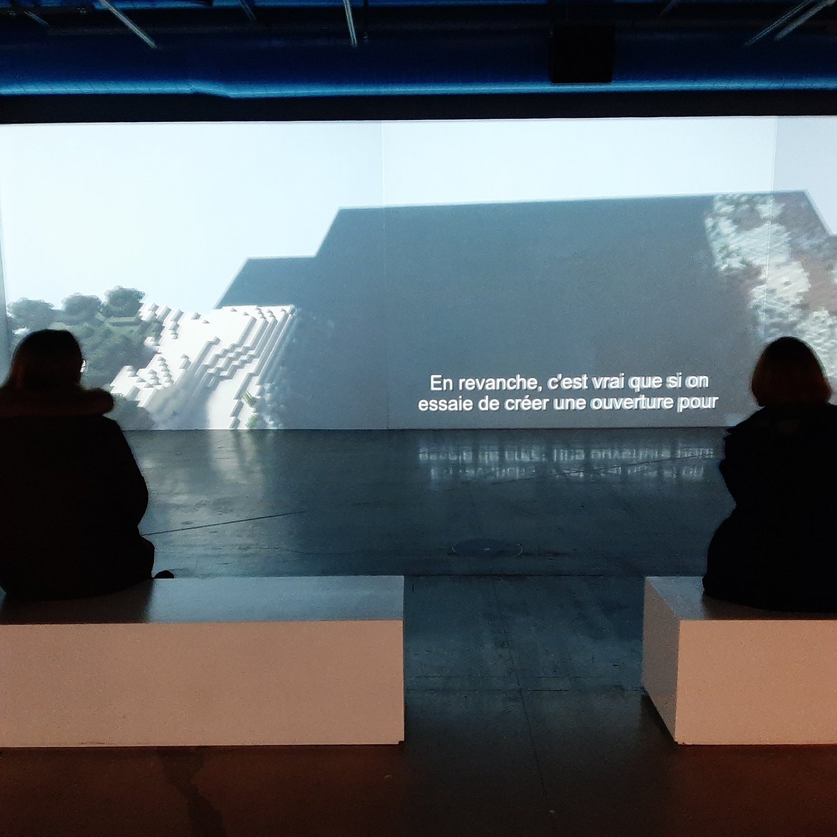 stef25777's tweet image. Forum -1, Centre Pompidou
@CentrePompidou #centrepompidou #horspistes #minecraftexplorer #witness