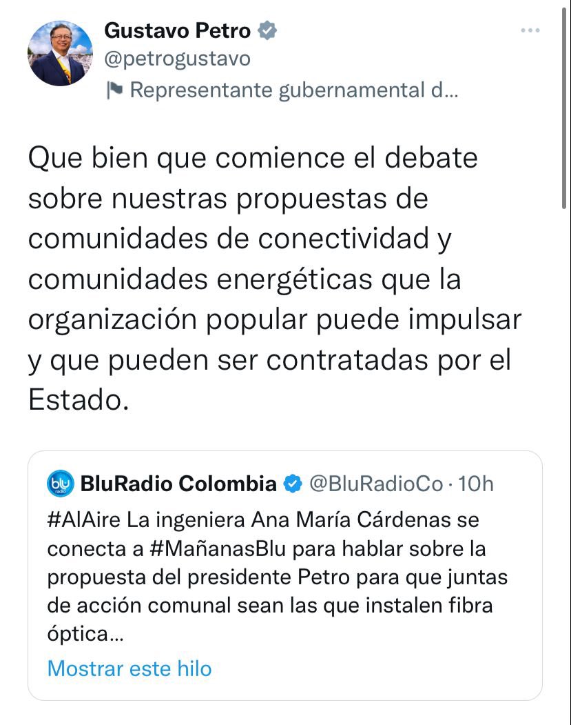 MariaFdaCabal's tweet photo. No mienta, que no son sus propuestas. https://t.co/odrItGlD1u