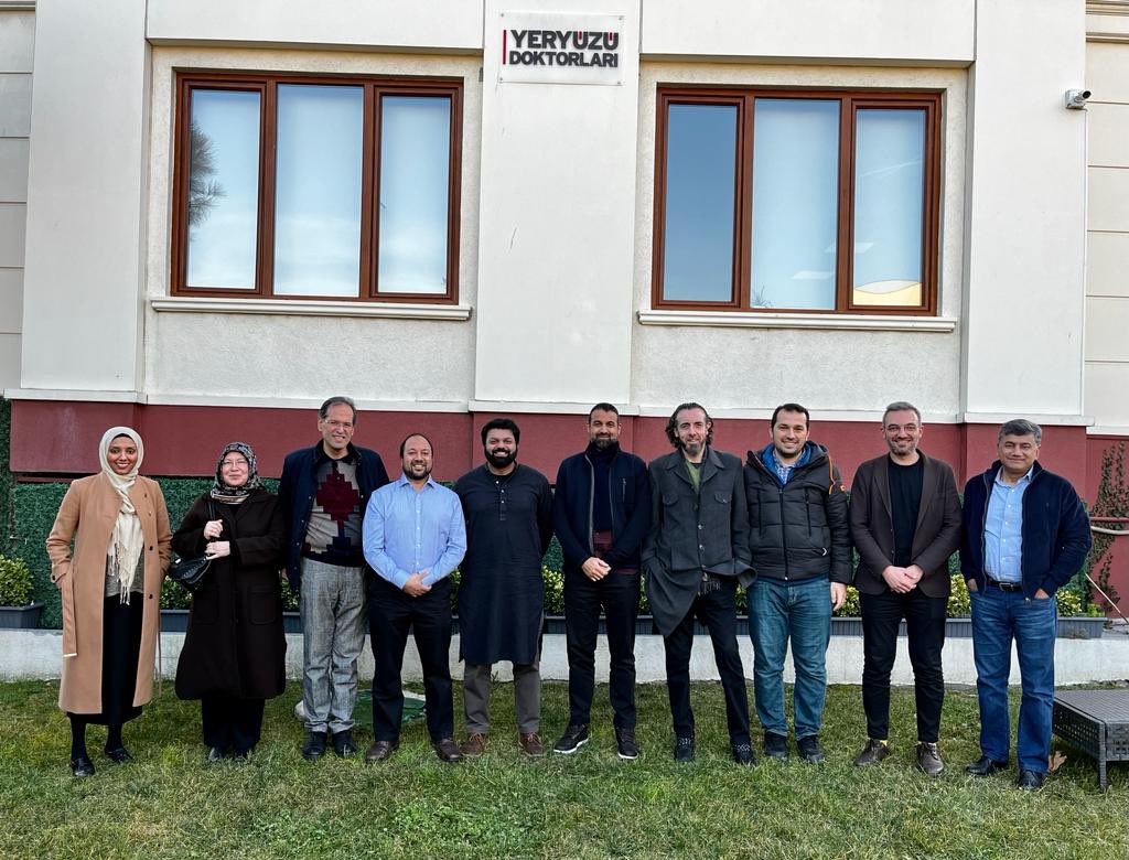 Great meeting between colleagues and friends <a href="/yyd_en/">Yeryüzü Doktorları (Doctors Worldwide Türkiye)</a> and <a href="/dwwuk/">Doctors Worldwide</a> to plan for our response to #turkiyeearthquake. A chance to reacquaint, share and learn <a href="/TariqCheema/">Tariq Cheema</a> <a href="/NajeebR777/">Najeeb Rahman</a> <a href="/shazaadah/">Shazaad Ahmad</a> <a href="/MonowaraGani/">Monowara Gani</a>