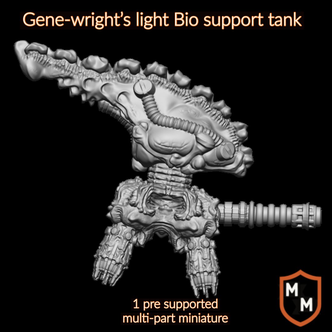 MurraysMinis's tweet photo. test print is running, all things going well the light bio-tank will be live and ready for you to print soon! #warhammer40k #3dprinting  #miniatures #miniaturepainting https://t.co/AO84pxUCKQ