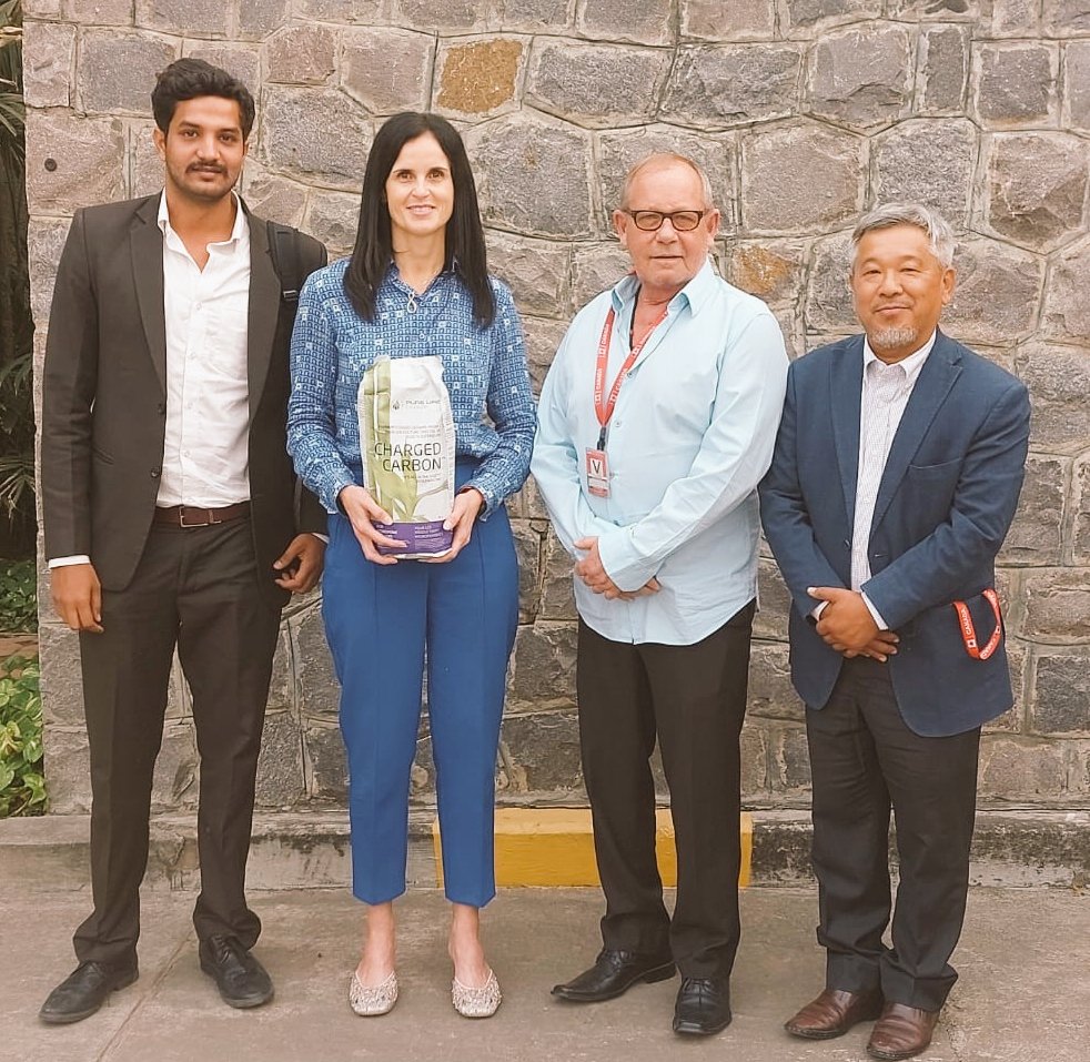 Very interesting meeting with <a href="/purelifecarbon/">Pure Life Carbon</a> 🌱☘️🍀 to discuss their plans to expand in #India 

#green #innovation #Agtech  #savetheplanet #Sustainability #MakeInIndia