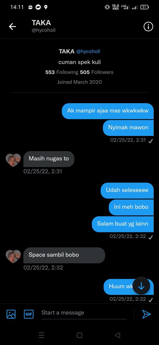 nadiloss's tweet photo. [tiba tiba lamaran] 
Ayok kawal 
Sampe halal! 
Haha hihi tiba tiba mau jadi istri. 

From this.            To this 
#thankspace https://t.co/M77uknwfEu