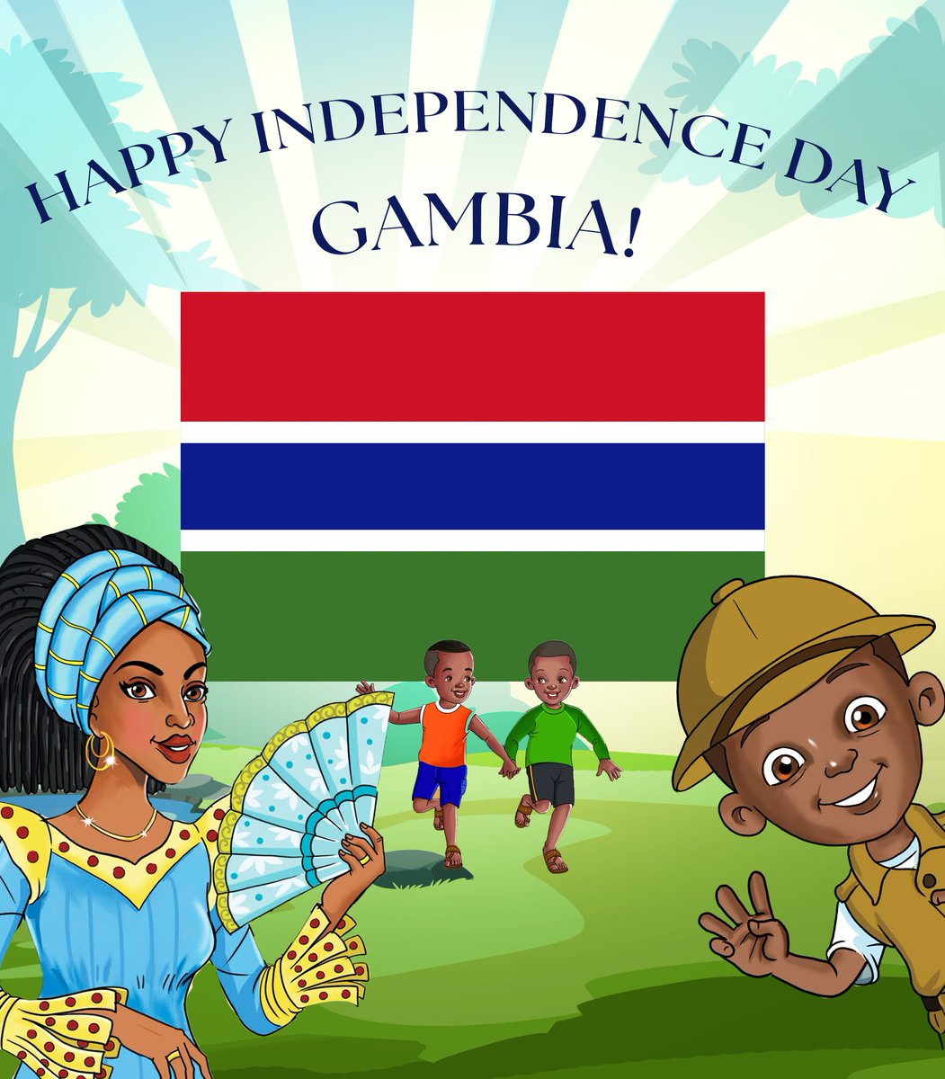 Fyenetwork's tweet photo. In honor of Gambian independence day yesterday we are running a discount in our store!

Use code Banjul for 15% off all FyeNetwork flagship books!

#gambia #gambiaindepenence #independencedaydiscount #SambaandBatch #PrincessHalima   #bakaryonsafari https://t.co/Txvj61Sc4l