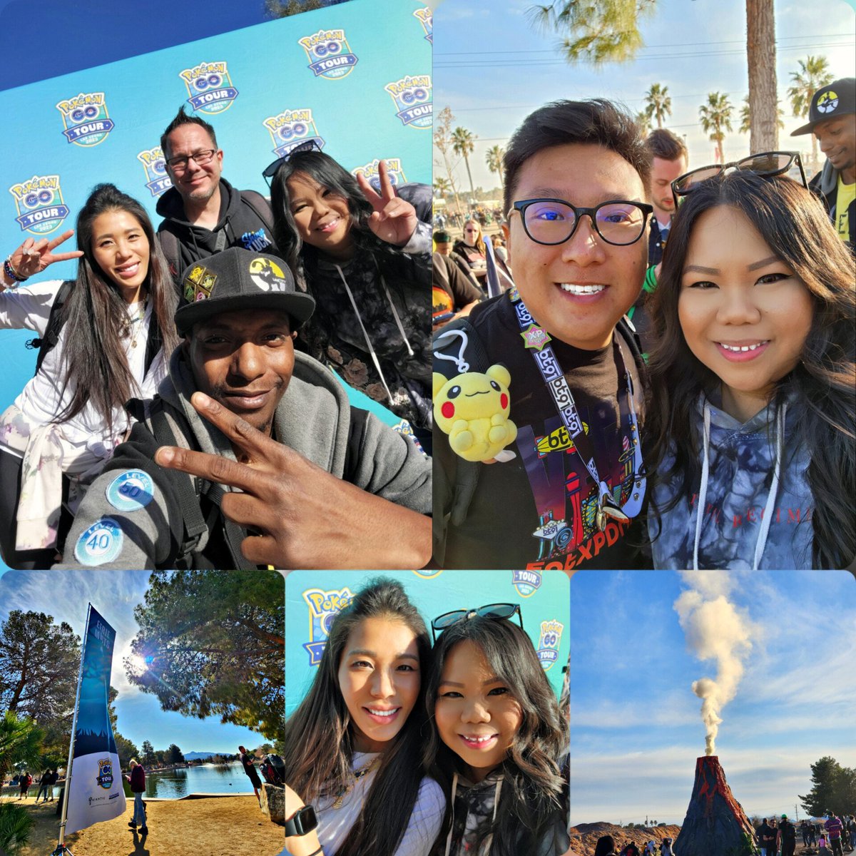 xo__allthatjazz's tweet photo. HOE Tour Day 1 😊✌🏻 Met the awesome @brandontan91 in the wild (thanks @TaeDaTaurus1 for spotting him 🤣) & saw my #TTCFam @KingValor513 @SirsKittenn #TTC4LIFE #HoennTourVegas https://t.co/n9uRNQxP0A