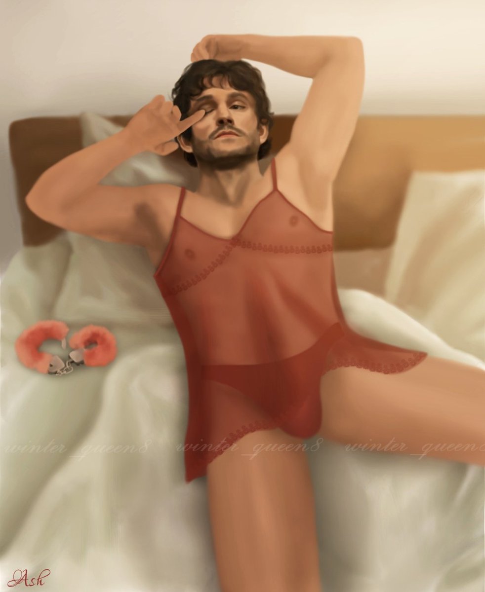 Metaphysicalash's tweet photo. Will has planned a surprise for his Alpha. If only Hannibal would come home soon to his Omega already, because Will is getting sleepy..
#willgraham #hannibal #omegaverse #omegawill #hannigram #renewhannibal https://t.co/YNpBWE3yR7