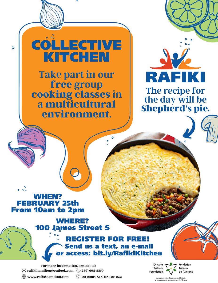 On the last Saturday of February (25th), we will carry out the first activity of our collective kitchen. On the menu, is a delicious dish with British and French origins, known as shepherd's pie or hachis parmentier, depending on which side of the English Channel you are on.