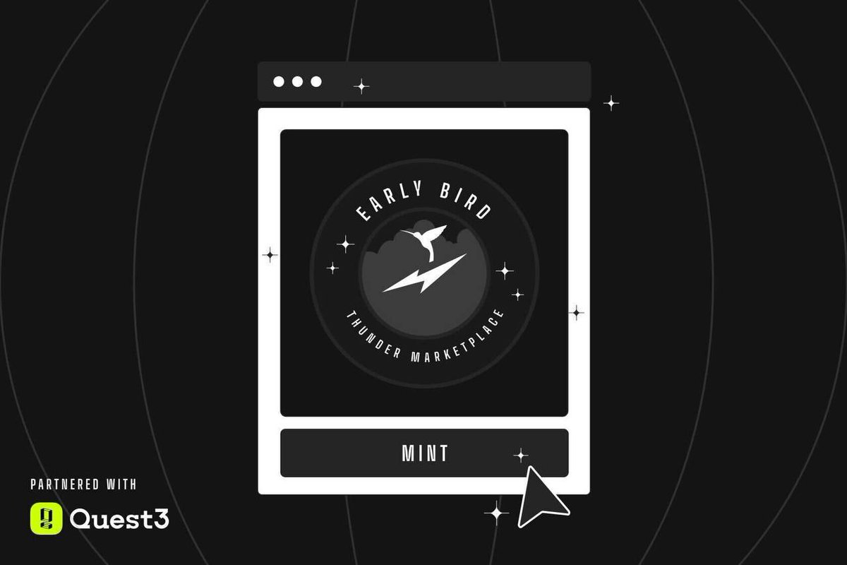 We are launching QUEST3 missions at 15:00 UTC TOMORROW! 

Complete them all to be able to mint the special NFT. There will be only 20k of them. First come first serve! ⚡