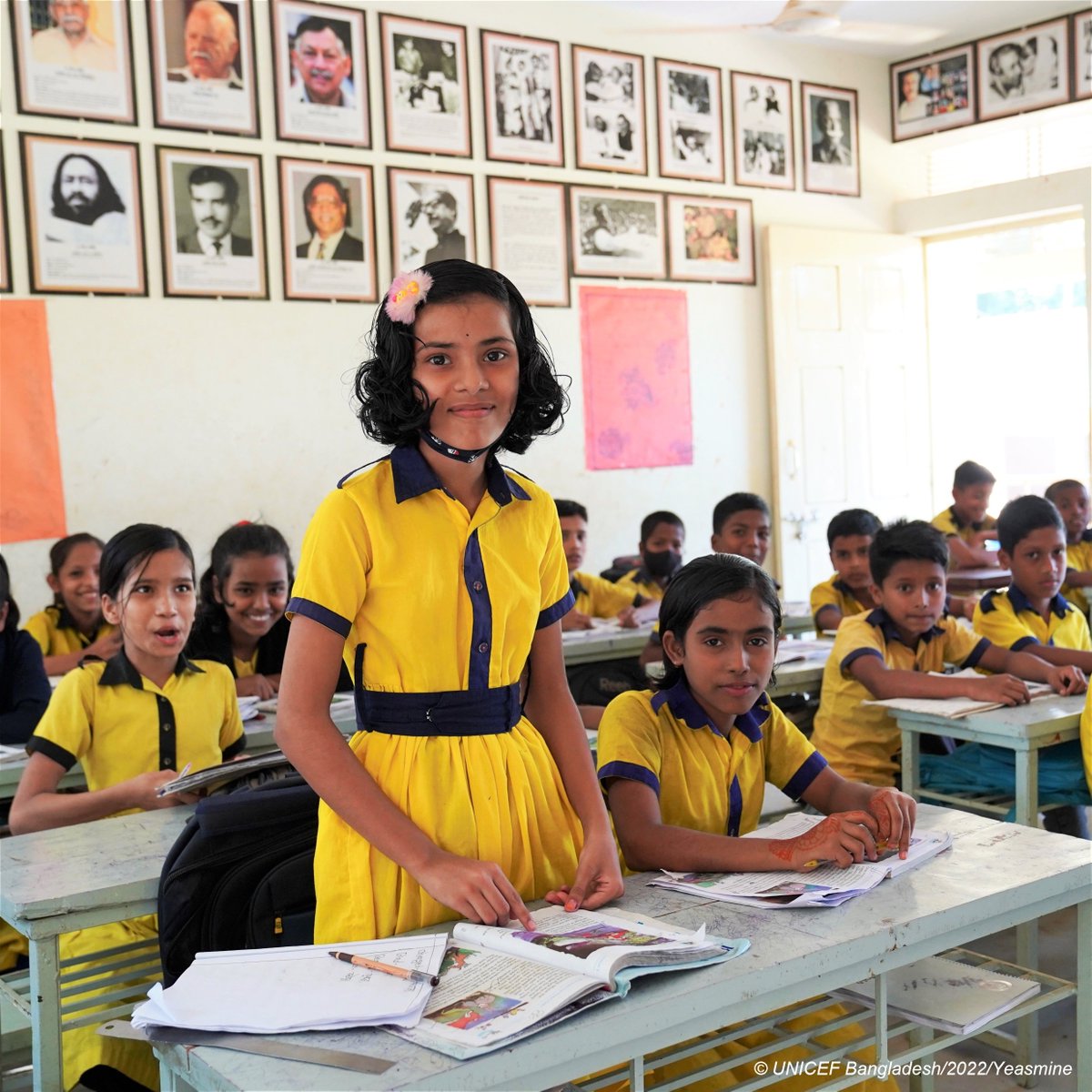 Reading stimulates creativity and expands the mind.
With support from Canada 🇨🇦, <a href="/UNICEF/">UNICEF</a> established libraries in 202 primary schools across the Cox’s Bazar District.

🙏 <a href="/CanadaDev/">Development Canada</a> for helping to instill a love of reading to children in Bangladesh