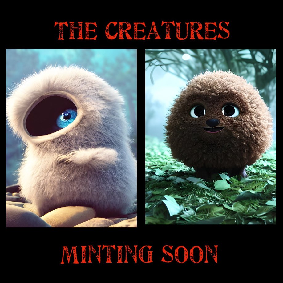 🚨CNFT List X The Creatures 🚨

🏆 250 $MIN 
🏆 3 WL Spots

1️⃣ - ❤️ &amp; RT
2️⃣ - Follow <a href="/TheCreaturesAda/">The Creatures</a> @CNFTList turn on🔔
3️⃣ - Tag 3 friends

⏳72 H

#CNFTCommunity #CNFTProject #CNFT #CNFTdrop #CNFTGiveaway  #CNFTProject #Cardano #NFT #NFTs #NFTCommunity #CNFTs