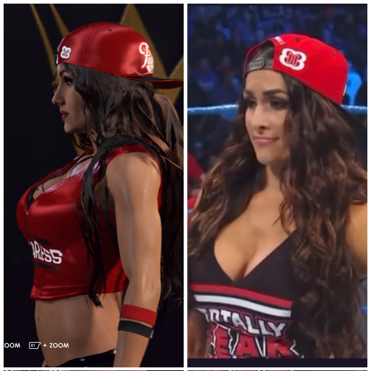 This is the Nikki Bella that I wanted in 2k23
@WhatsTheStatus @L2kgames @OfficialCAWsWS @WWEgames https://t.co/CtJ9sNjqOE