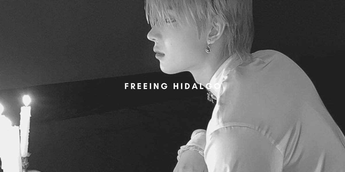 in2cats's tweet photo. "freeing hidalgo" filo short au https://t.co/XnwHdntbff